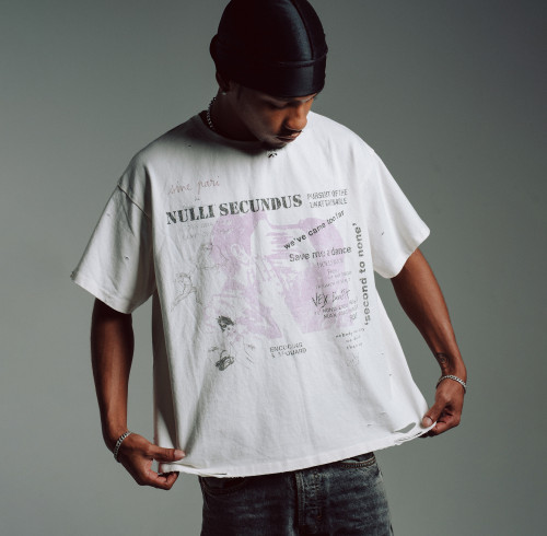 Custom Clothing Manufacturer Distressing Raw Printed T-shirt