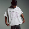 Custom Clothing Manufacturer Distressing Raw Printed T-shirt