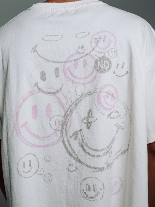 Custom Clothing Manufacturer Distressing Raw Printed T-shirt