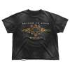 Custom Clothing Manufacturer Distressing Acid Wash Digitally Printed T-Shirt