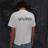Custom Clothing Manufacturer White Digitally Printed Casual T-Shirt