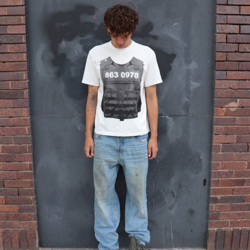 Custom Clothing Manufacturer White Digitally Printed Casual T-Shirt