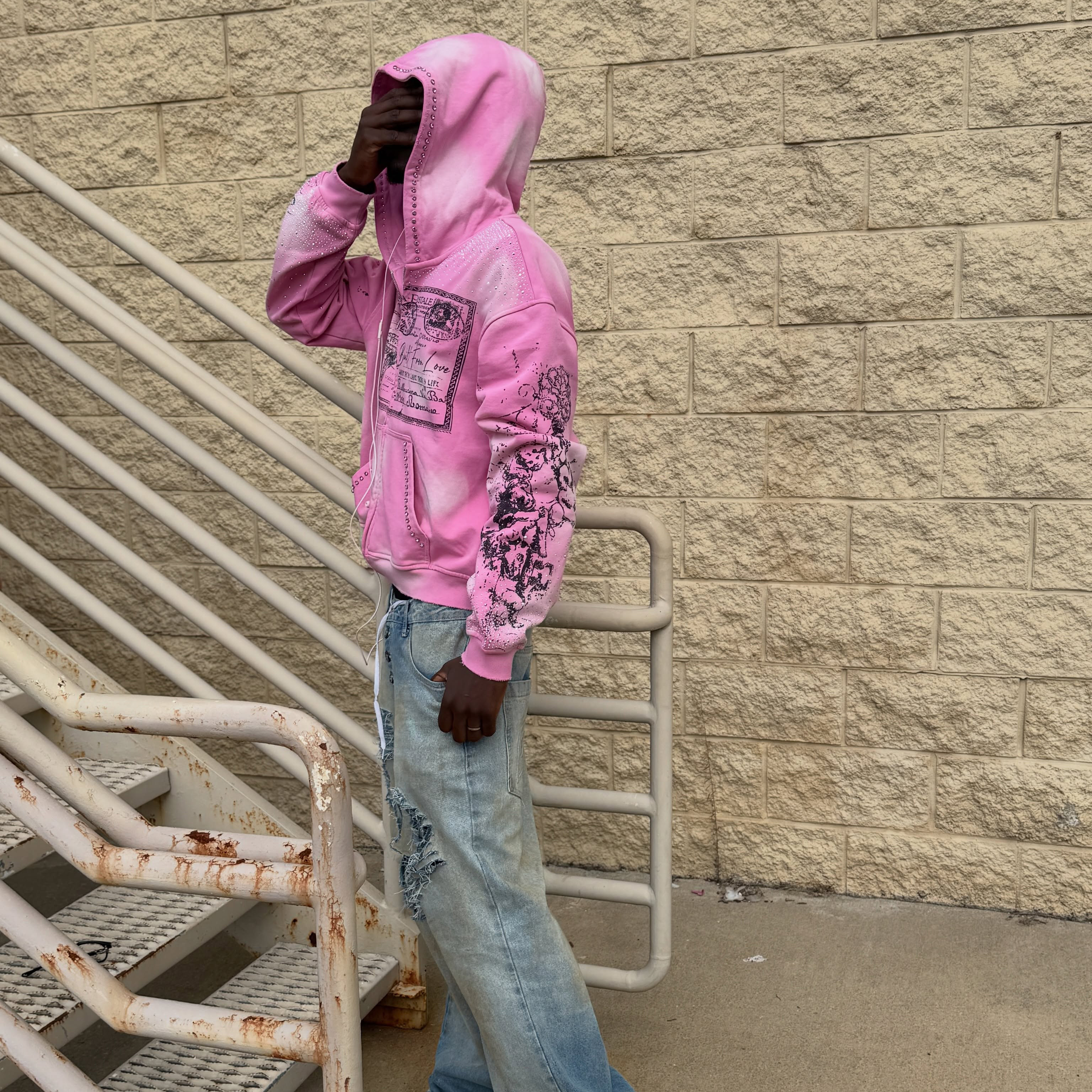 Puff Printing Hoodie