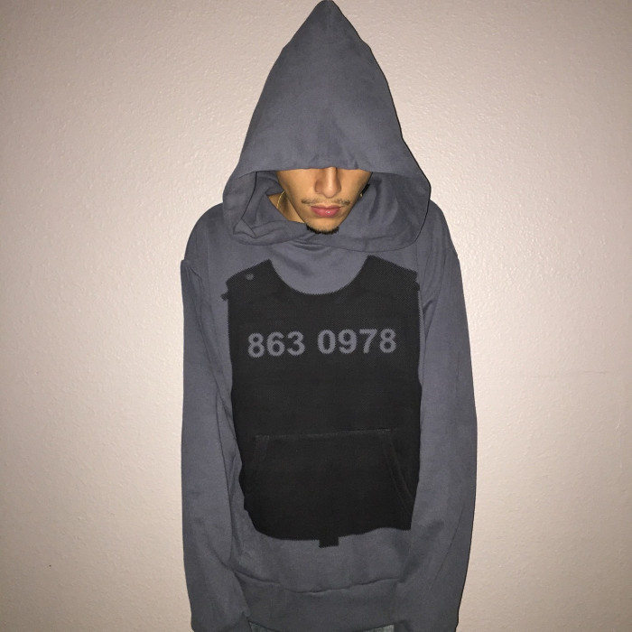 Custom Clothing Manufacturer Tactical Graphic Print Pullover Hoodie