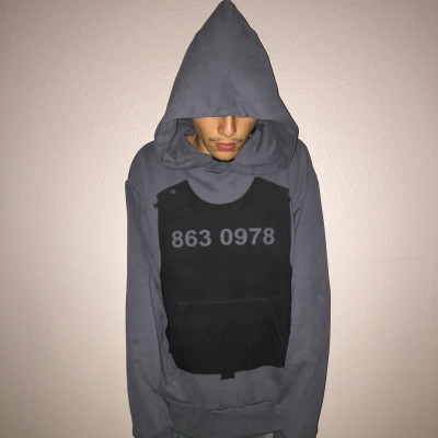Custom Clothing Manufacturer Tactical Graphic Print Pullover Hoodie