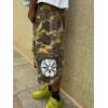 Custom Clothing Manufacturer Distressed Camo Cargo Shorts