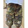 Custom Clothing Manufacturer Distressed Camo Cargo Shorts