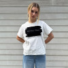 Custom Clothing Manufacturer Raw Edge Distressed Graphic Tee