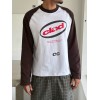 Custom Clothing Manufacturer Retro Sport Graphic Raglan Shirt