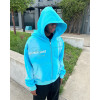 Custom Clothing Manufacturer Lavender Zip Up Hoodie Embroidered Logo