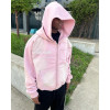 Custom Clothing Manufacturer Lavender Zip Up Hoodie Embroidered Logo