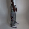 Custom Clothing Manufacturer Vintage Sport Graphic Wide Leg Sweatpants