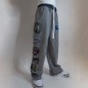 Custom Clothing Manufacturer Vintage Sport Graphic Wide Leg Sweatpants