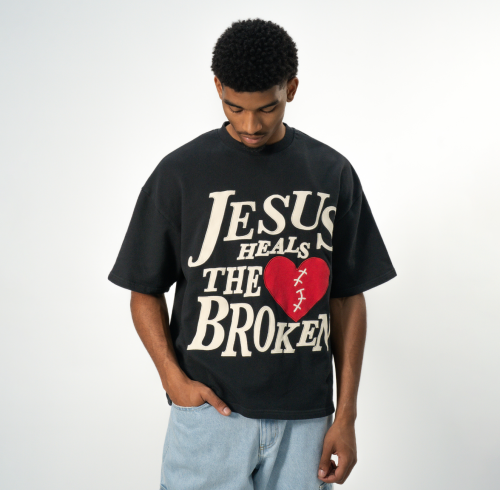 Custom Clothing Manufacturers Appliqué Embroidery 100% Cotton T-Shirt