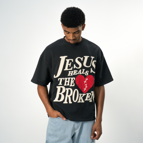 Custom Clothing Manufacturers Appliqué Embroidery 100% Cotton T-Shirt