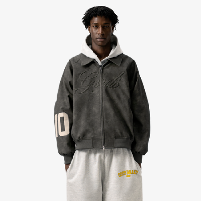 Custom Clothing Manufacturer Digital Printing Logo PU Jacket