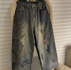 Retro Graffiti Jeans: Wearable Art, Evolving with You