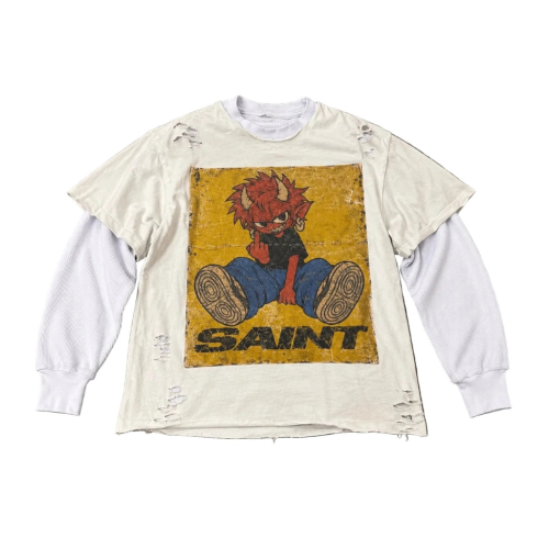 Custom Clothing Manufacturer Digital-print Raw Short-Sleeve T-shirt
