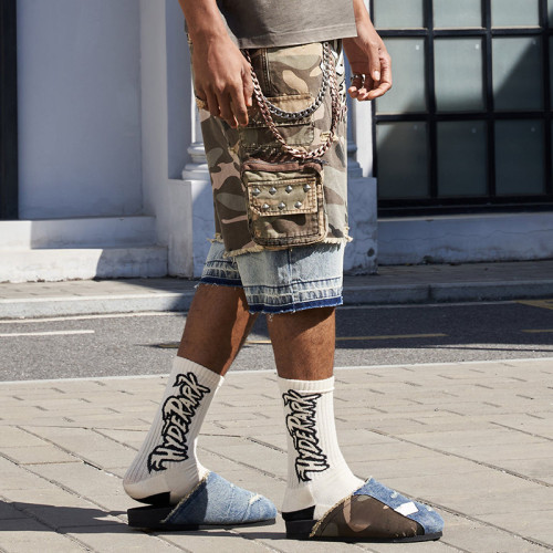 Streetwear Shorts Manufacturer | Custom Jogger Denim Shorts | Acid Washed Jeans