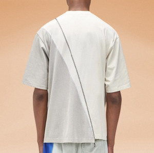 Manufacturer Custom T-shirt | Vintage Streetwear Supplier| Splicing Color