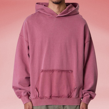 Custom Print Logo Hoodie | 100% Organic Cotton | Oversized Streetwear Hoodie Supplier