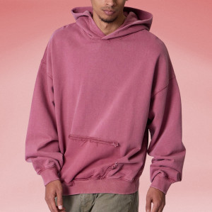 Custom Print Logo Hoodie | 100% Organic Cotton | Oversized Streetwear Hoodie Supplier