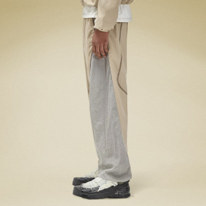 OEM Custom Straight-leg Trousers | Polyester Fiber Pants | Streetwear Manufacturer