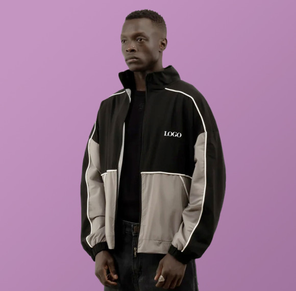Custom Embroidery Print Jacket | Streetwear Sport Jacket | Waterproof Windproof