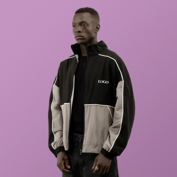 Custom Embroidery Print Jacket | Streetwear Sport Jacket | Waterproof Windproof