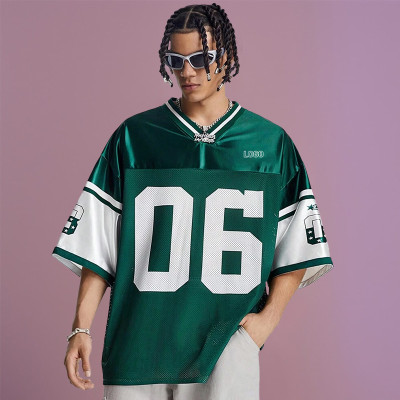 Custom Tracksuit T-shirt | Embroidery Print Manufacturer | Oversized Streetwear Supplier