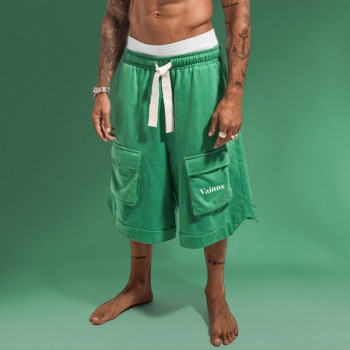 OEM Oversize Cargo Gym Shorts | Custom Print Logo | Streetwear Shorts Supplier