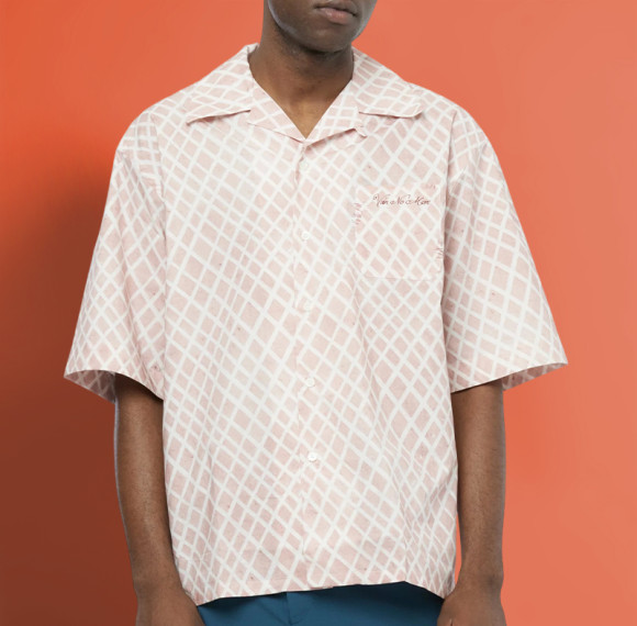 Wholesale Custom Cotton Shirt | Digital Print Logo | Oversize Streetwear Lapel Shirt