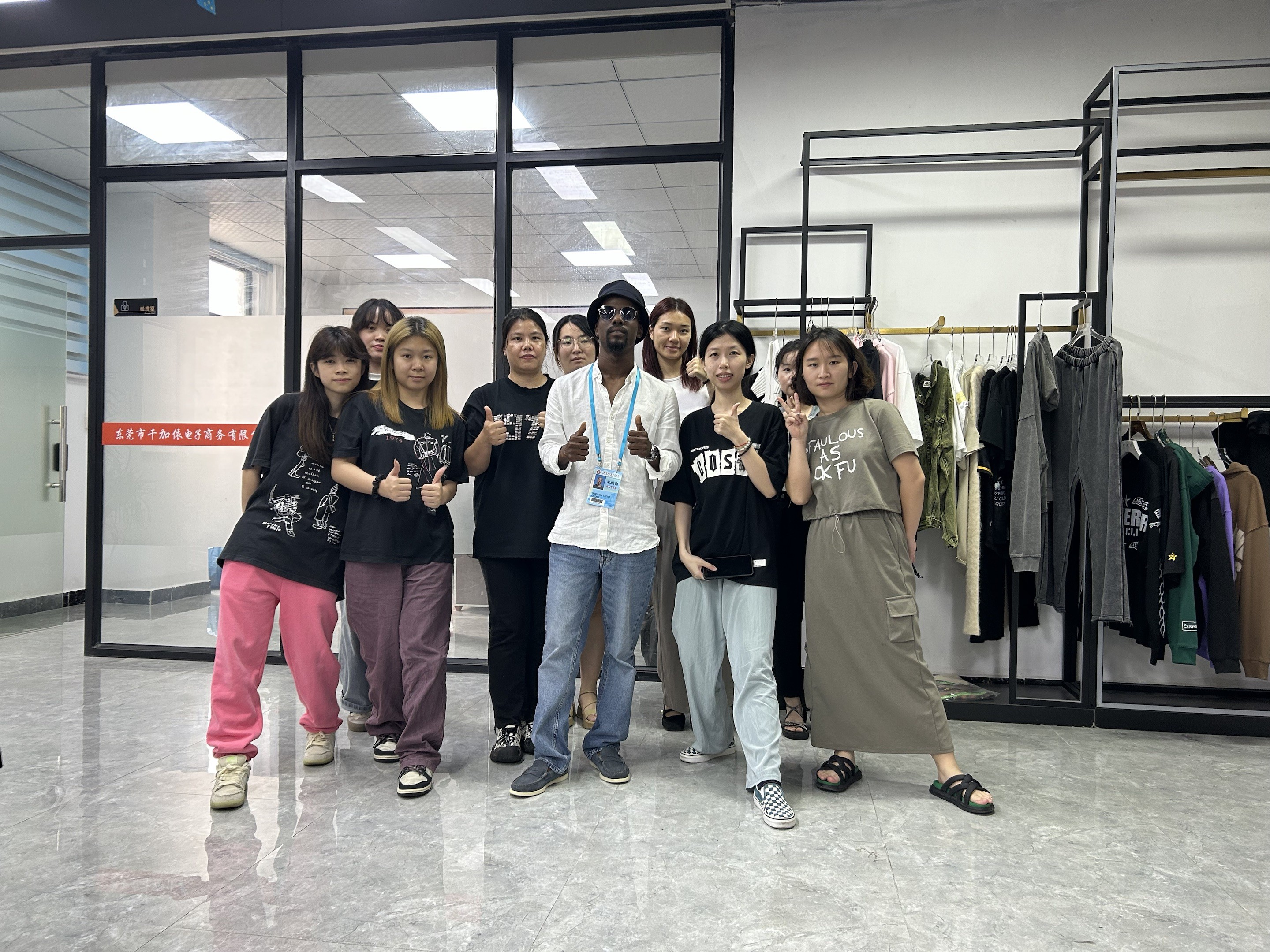 Nigerian Customers Visit