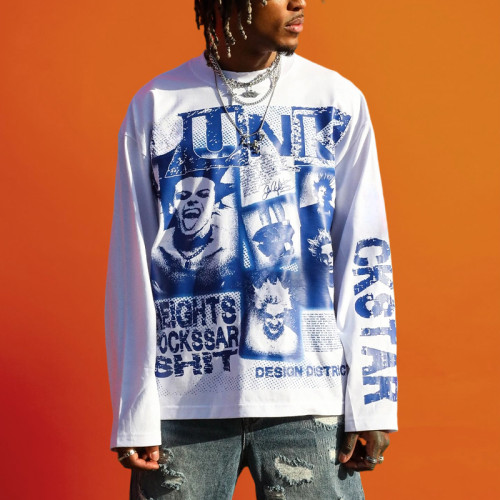 Custom Print T-shirt | High Quality Cotton | Oversize Streetwear T-shirt Manufacturer