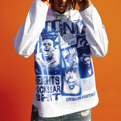 Custom Print T-shirt | High Quality Cotton | Oversize Streetwear T-shirt Manufacturer