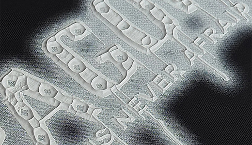 Pulled paste printing