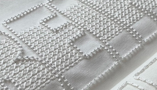 Bridge embroidery