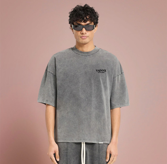 Custom Letter-print T-shirt | High Quality Cotton Top | Outdoor Streetwear T-shirt Manufacturer