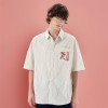 Custom Striped Print Shirts | 100% Organic Cotton | Oversize Simple Streetwear Supplier