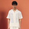 Custom Summer Mesh Shirts | Comfortable breathable Vintage Shirts | Simple Loose Streetwear