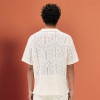 Custom Summer Mesh Shirts | Comfortable breathable Vintage Shirts | Simple Loose Streetwear