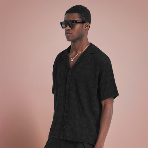 Custom Knitted T-shirt | Summer Breathable Casual T-shirt | Streetwear Manufacturers
