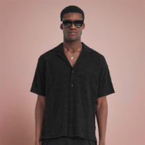 Custom Knitted Shirt | Summer Breathable Casual Shirt | Streetwear Manufacturers