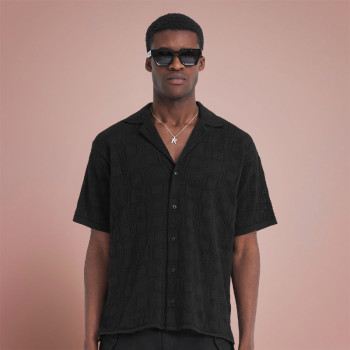 Custom Knitted Shirt | Summer Breathable Casual Shirt | Streetwear Manufacturers