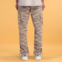 Custom High Quality Pants | Camouflage Cargo Pants | Loose Straight Cotton Camo Pants