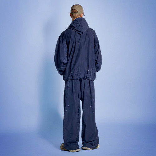 Custom Sport Jogging Tracksuits | Nylon Waterproof Hooded Coat | Gym Tracksuit