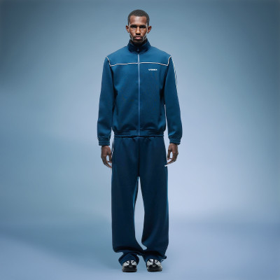 Custom Nylon Windbreaker Tracksuit | Zipper up Soft Shell Sweatsuits | Streetwear Tracksuits