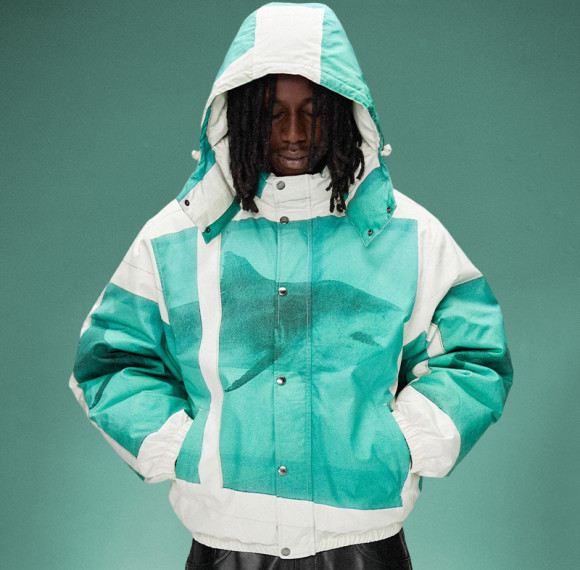 Custom Printed Logo Jacket | Oversized Heavyweight Waterproof Jacket | Fashion Streetwear Supplier