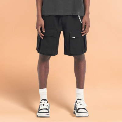 Custom Nylon Streetwear Shorts | Relaxed Casual Fashion Style | Streetwear Supplier