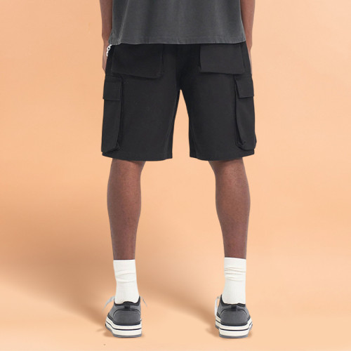 Custom Nylon Streetwear Shorts | Relaxed Casual Fashion Style | Streetwear Supplier